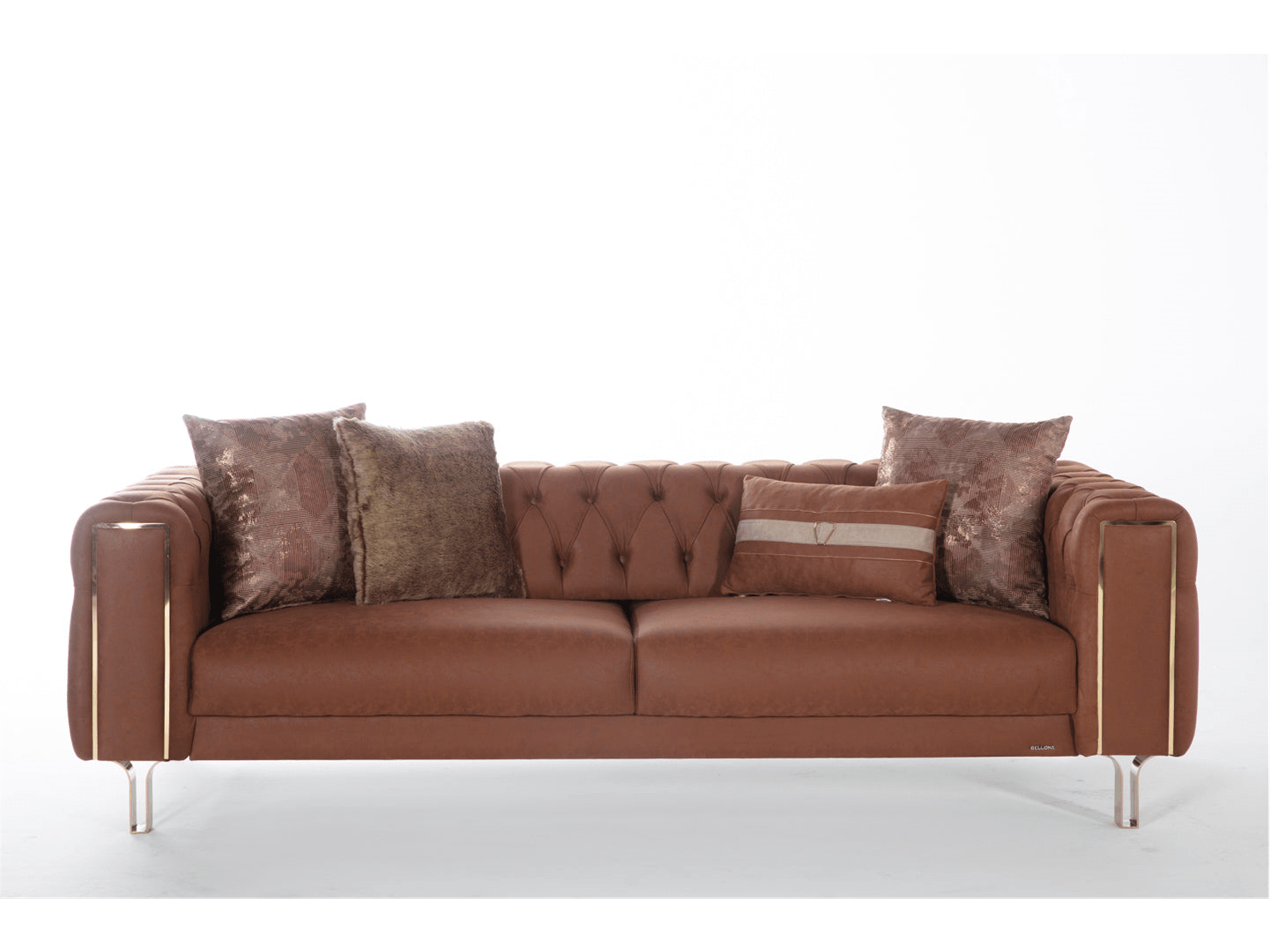 Montenegro Collection Convertible Fabric Sofa - Euro Living Furniture