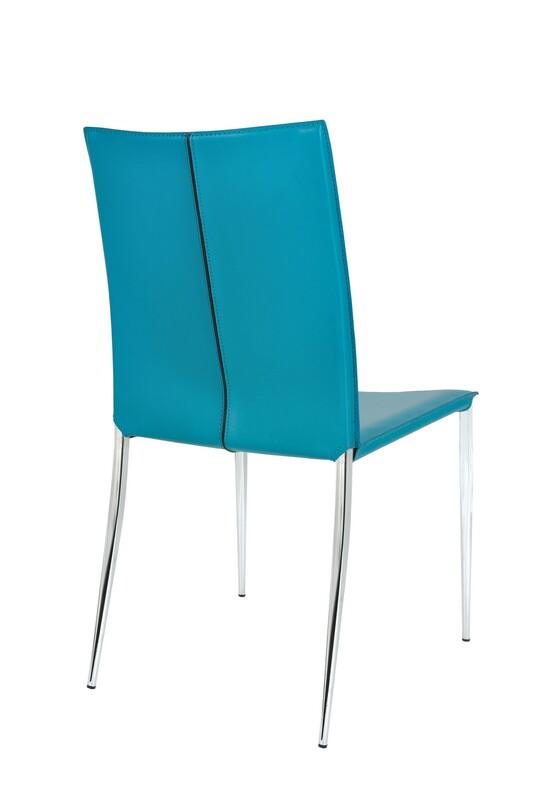 Max White Side Chair - Euro Living Furniture