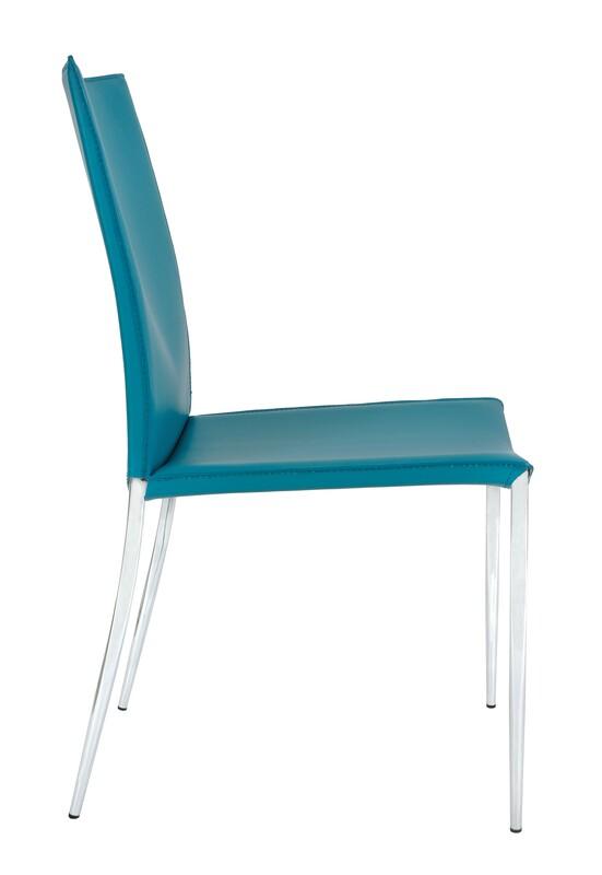 Max White Side Chair - Euro Living Furniture