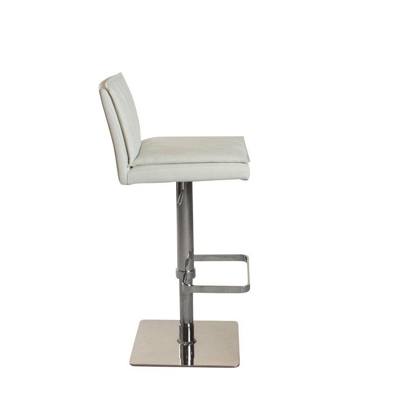 Amalfi Hydraulic Bar Stool - Grey - Euro Living Furniture
