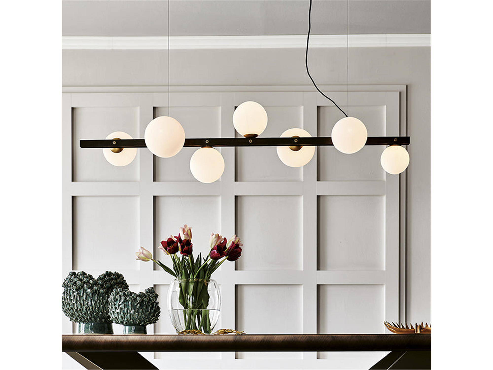 Planeta Pendent Chandelier - Euro Living Furniture