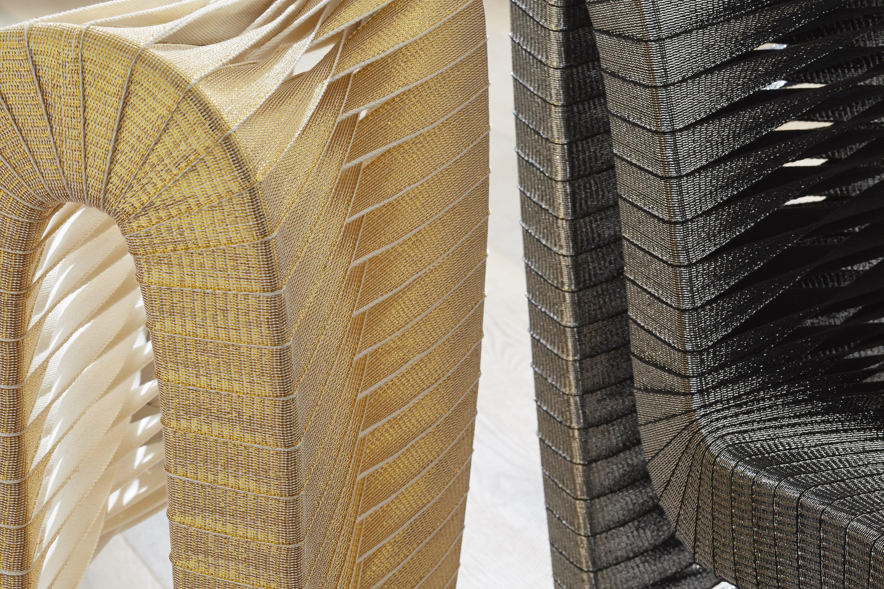 Seat Belt Dining Chair High Back - Euro Living Furniture