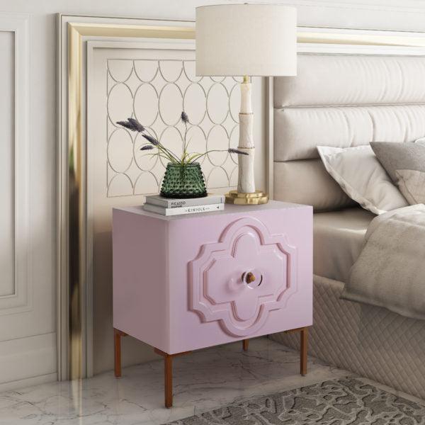 Char Pink side table - Euro Living Furniture