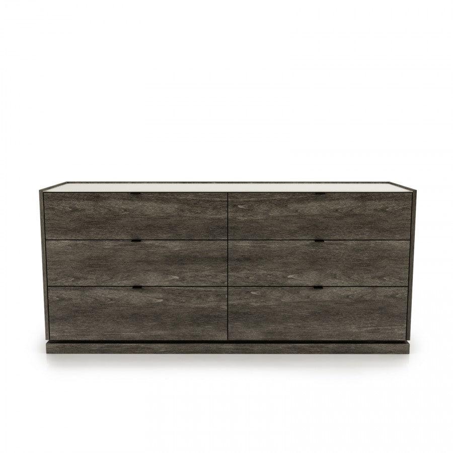 Cloe 6 Drawer Dresser - Euro Living Furniture