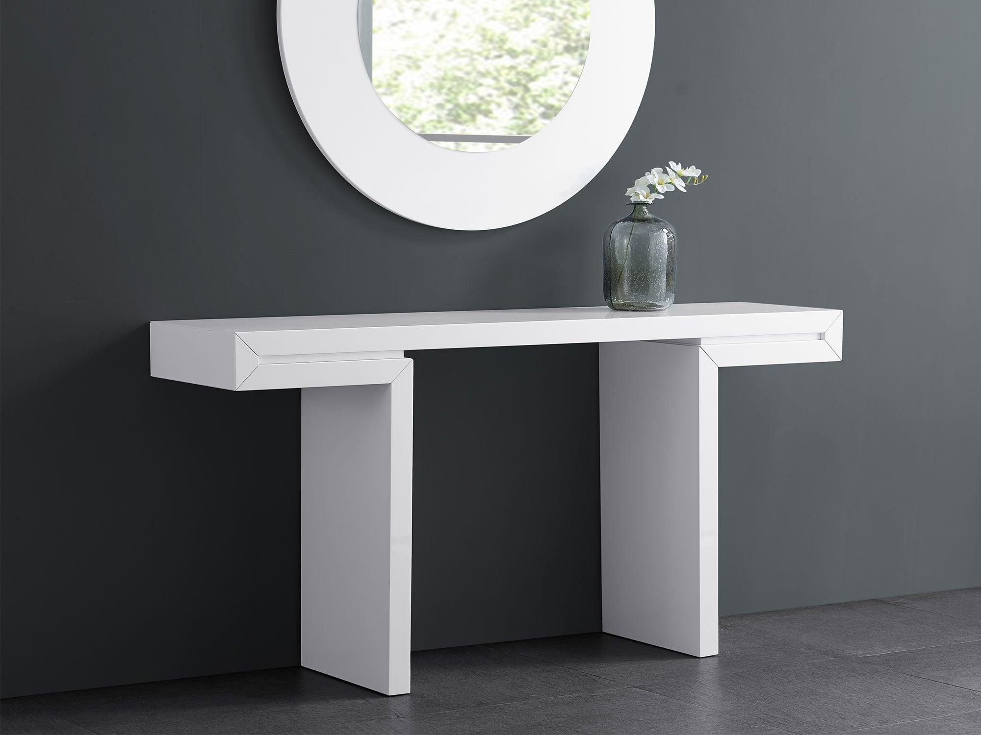 Dalia Black Console - Euro Living Furniture