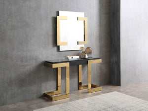 Zen Gold Console - Euro Living Furniture