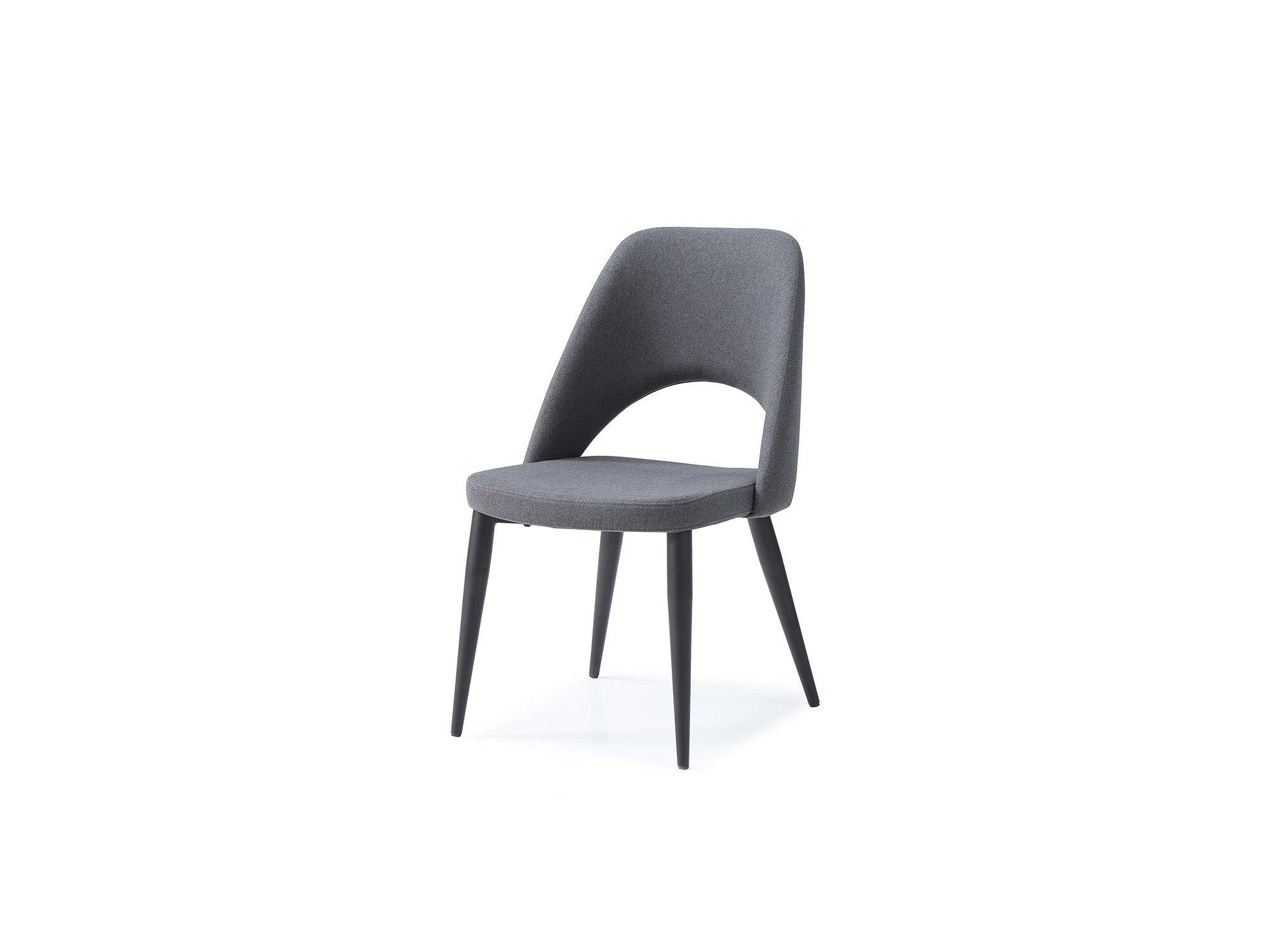 Abby Navy Blue Dining Chair - Euro Living Furniture