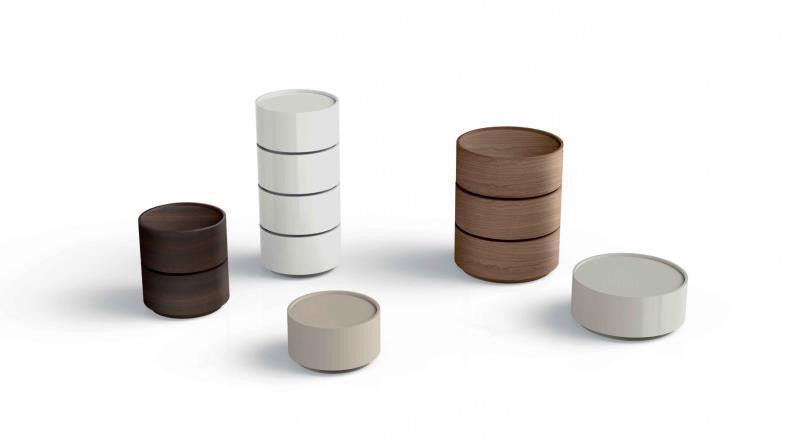 Dedalo Nightstand - Euro Living Furniture