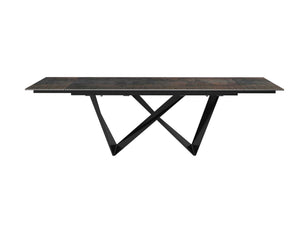Jackson Extendable Dining Table - 71"/102"W - Euro Living Furniture