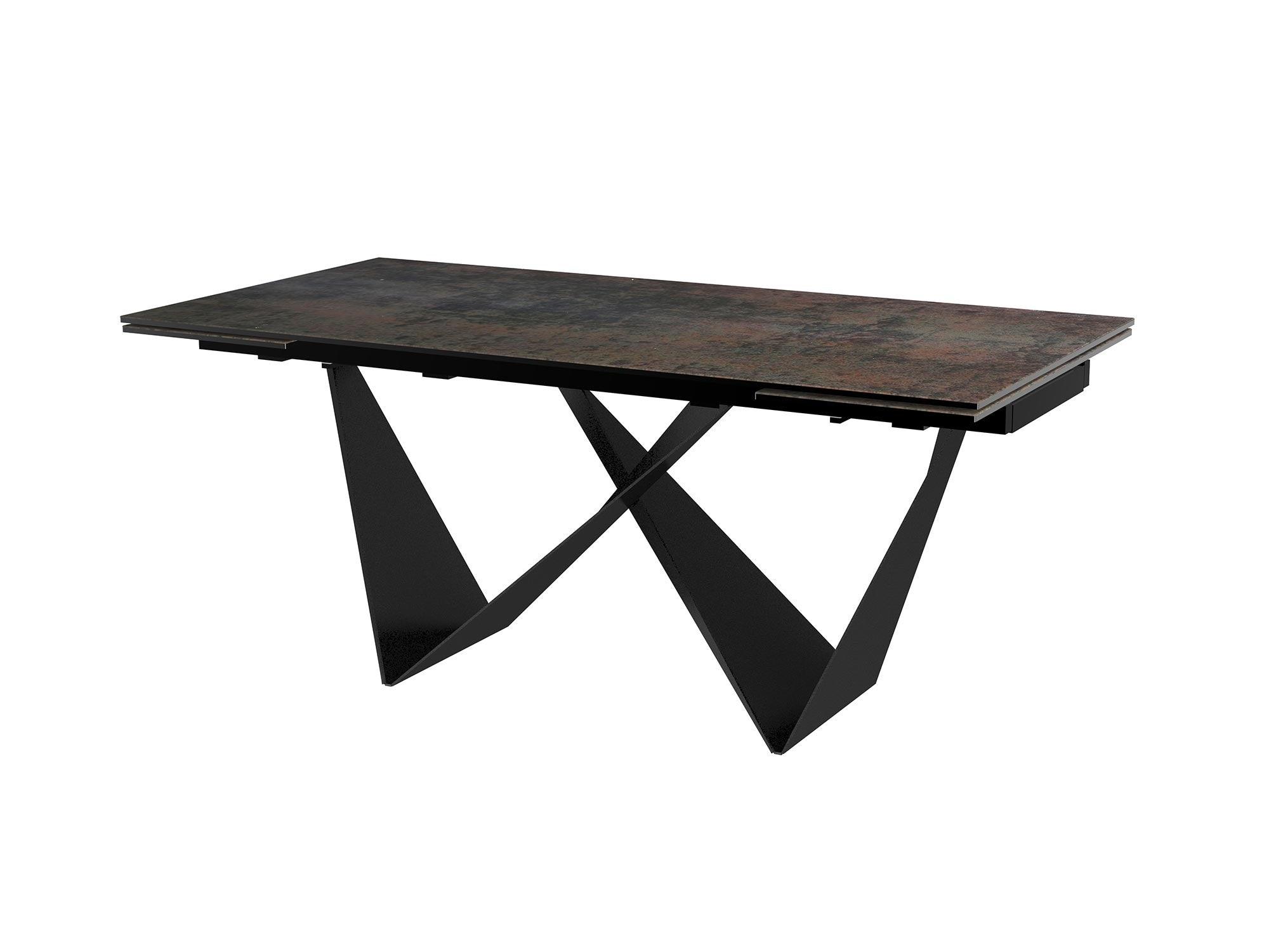 Jackson Extendable Dining Table - 71"/102"W - Euro Living Furniture
