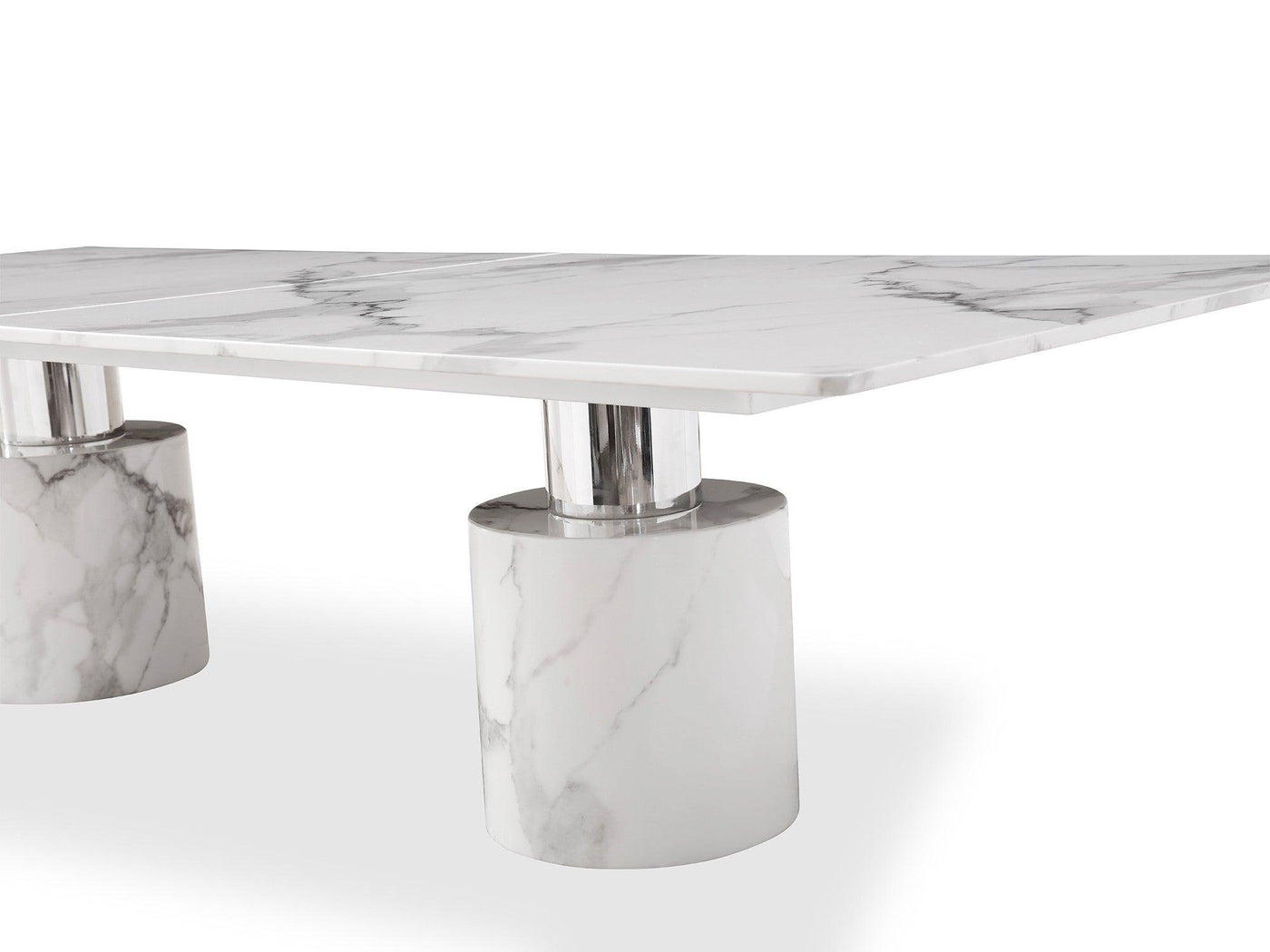 120 X 48 X 30 Black Marble Stainless Steel Dining Table 120 X 48 X 30 Black Marble Stainless Steel Dining Table