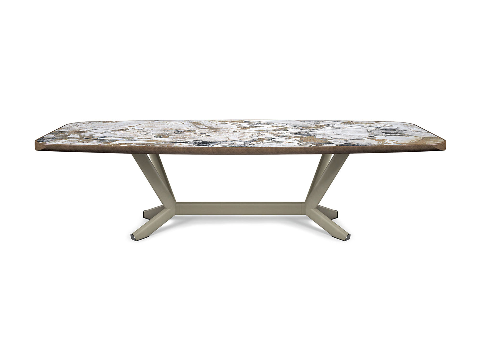 Planer Keramik Premium Dining Table - 118"W - Euro Living Furniture