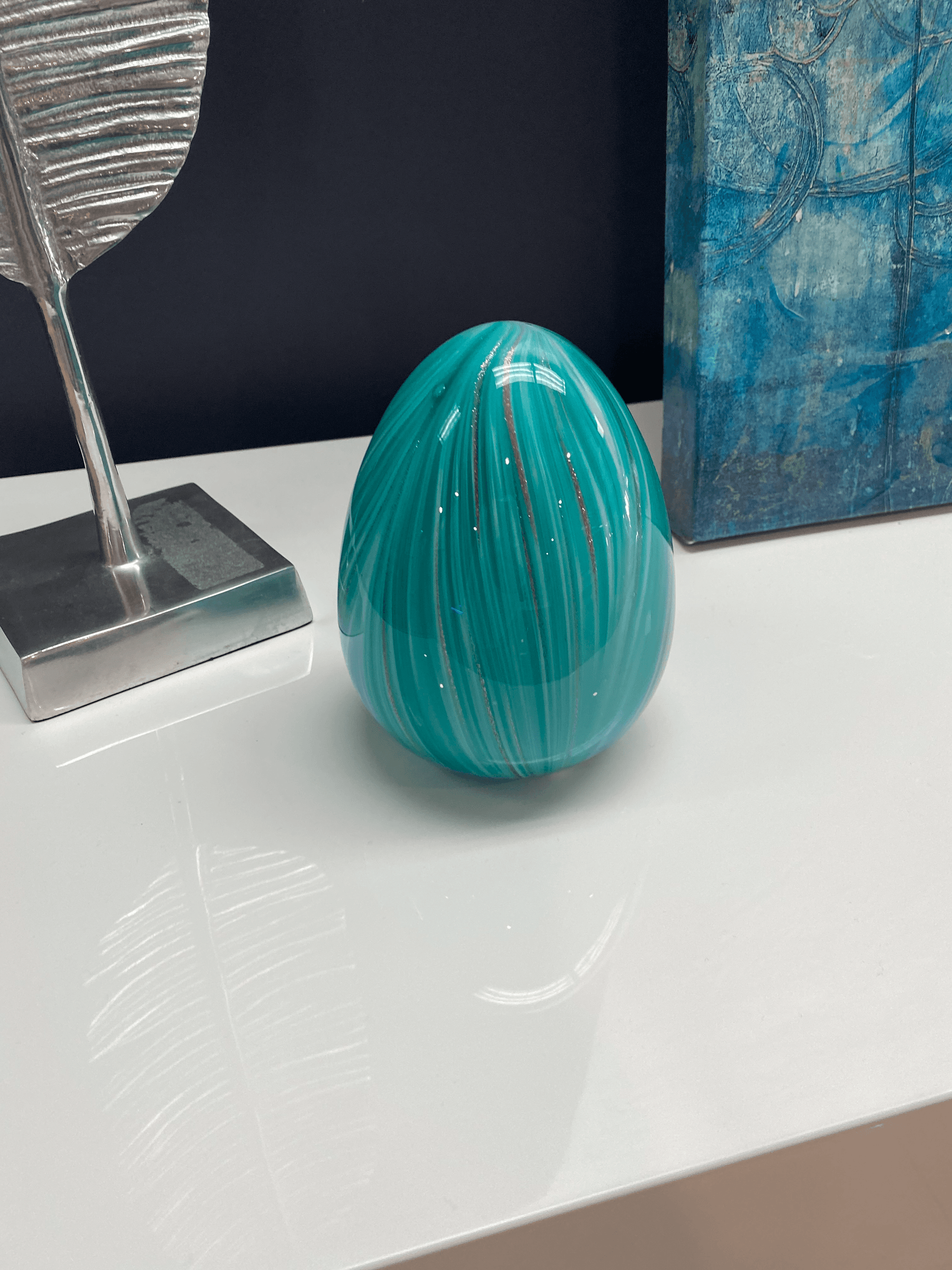Glass egg - Euro Living Furniture