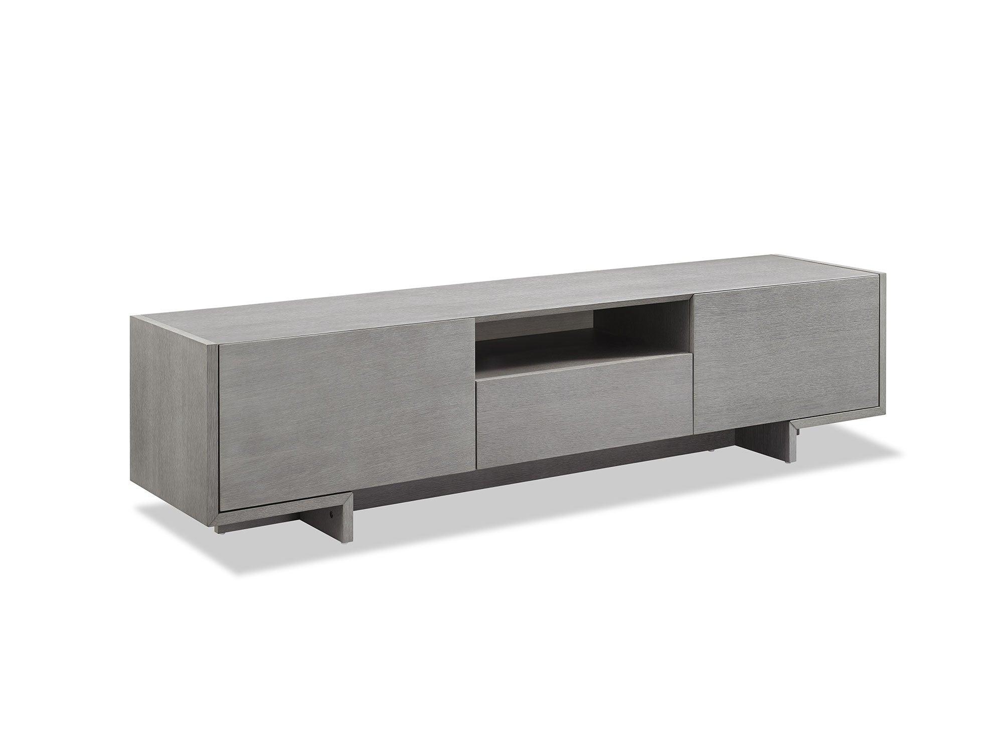 Nea TV Unit in Gray - Euro Living Furniture