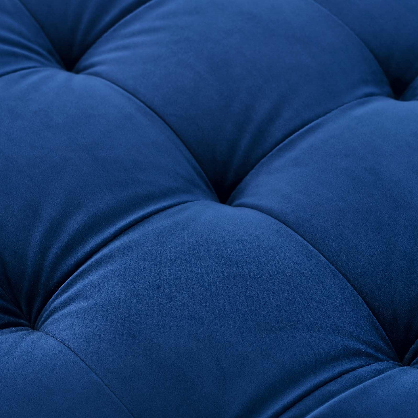Valerie Velvet Sofa in Navy - Euro Living Furniture