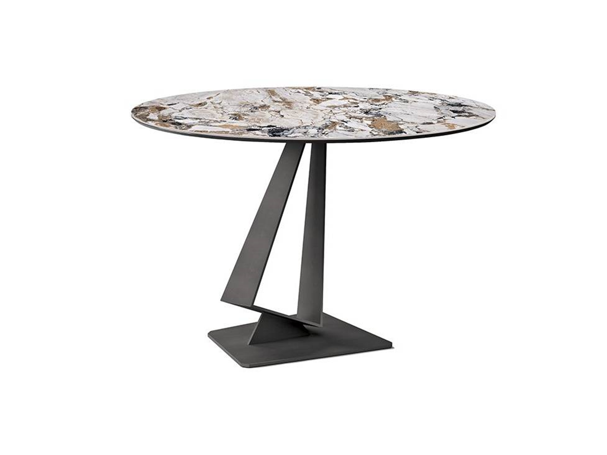 Roger Keramik Bistro Table - Euro Living Furniture