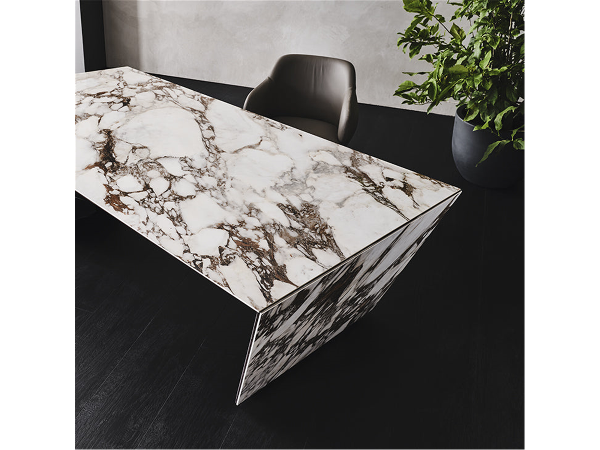 Nasdaq Keramik Desk - Euro Living Furniture