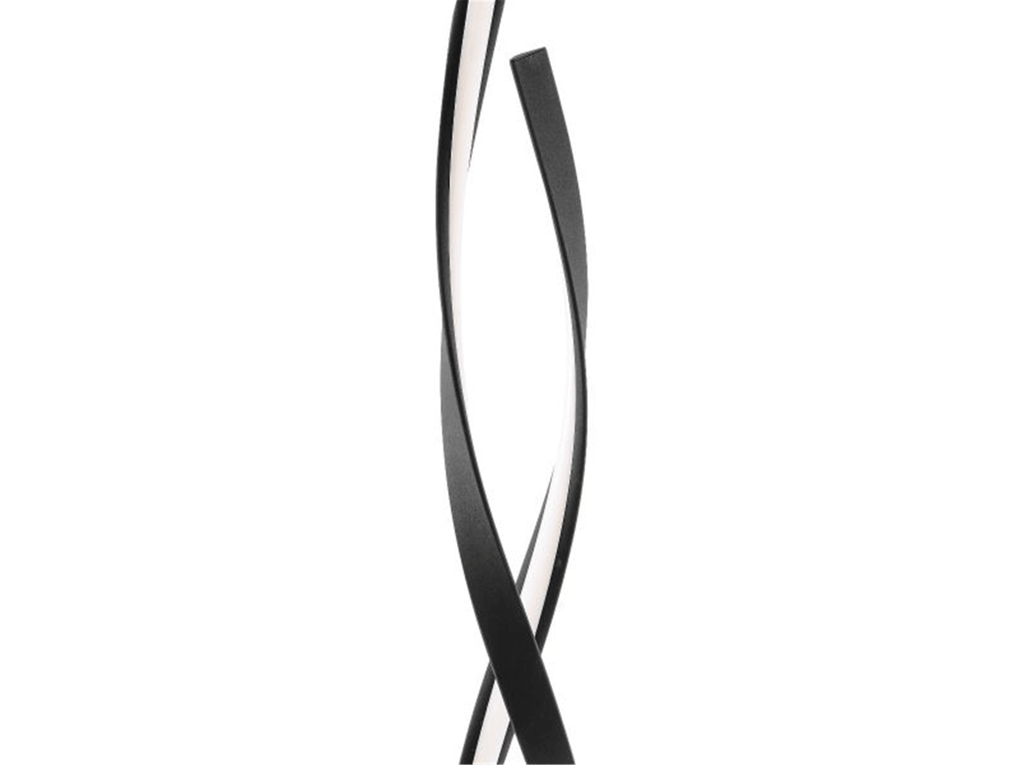 Lexi LED Floor Lamp - Black - Euro Living Furniture