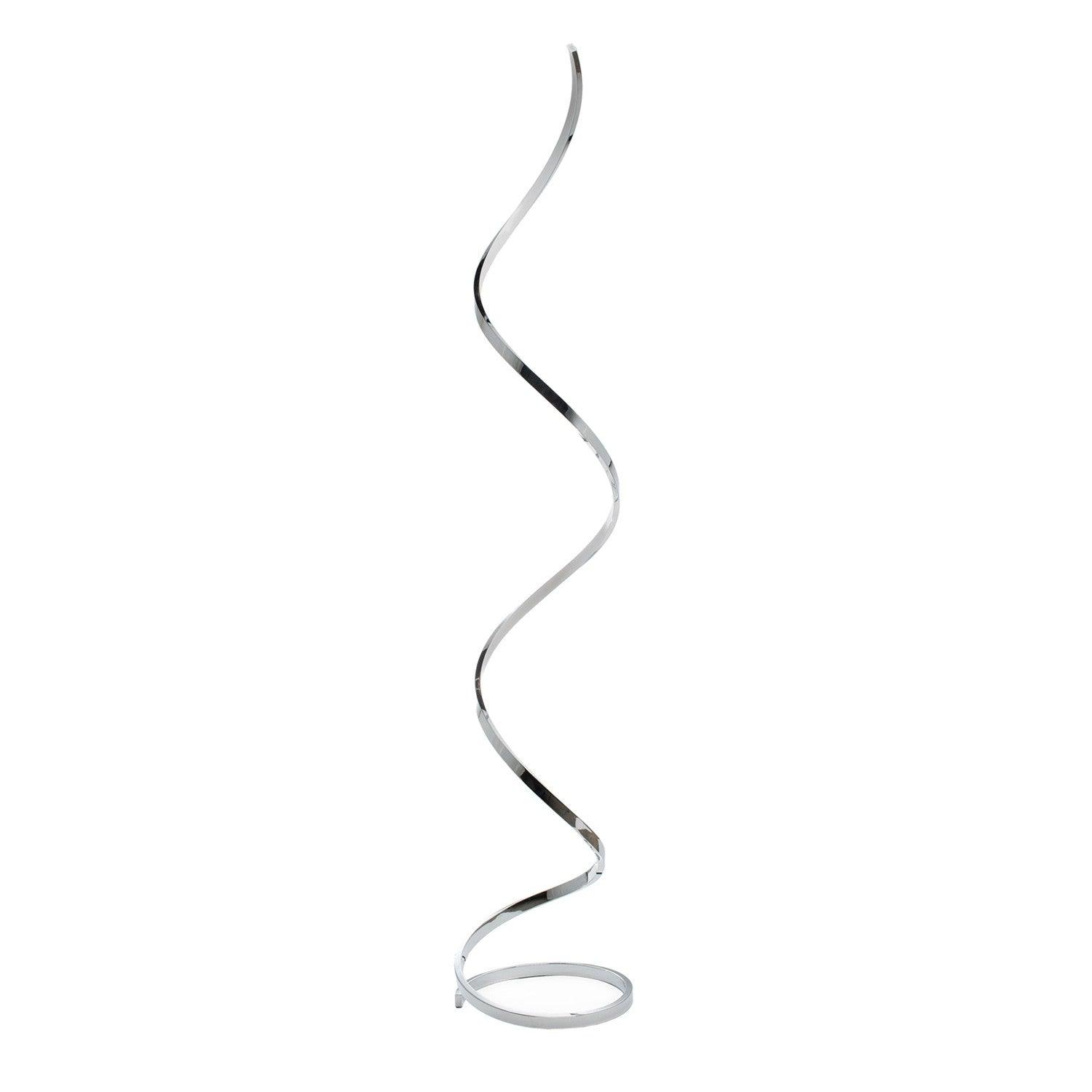 Spiral LED Modern Floor Lamp - Euro Living Furniture