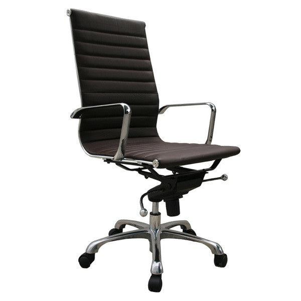Carly Black High Back Office Chair - Euro Living Furniture