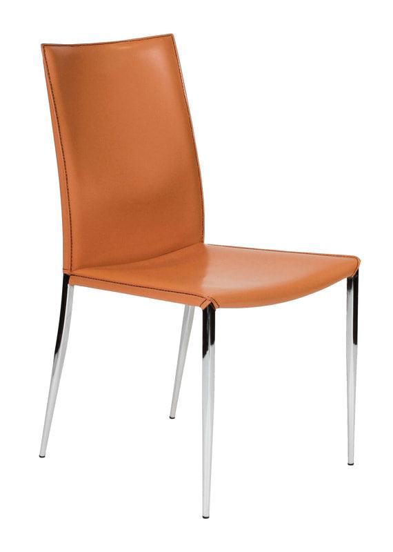 Max White Side Chair - Euro Living Furniture