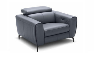 London Motion Sofa Collection in Blue-Grey - Euro Living Furniture