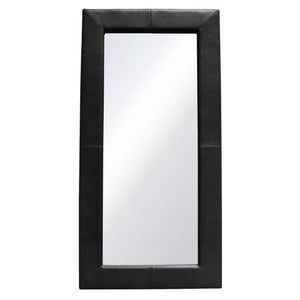 Lucy Upholstered Floor Mirror - Euro Living Furniture