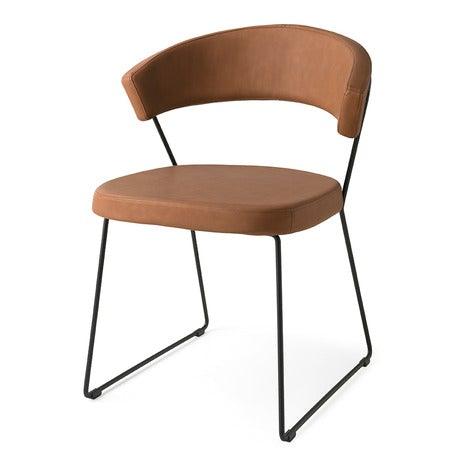 NewYork Dining Chair - Black - Euro Living Furniture