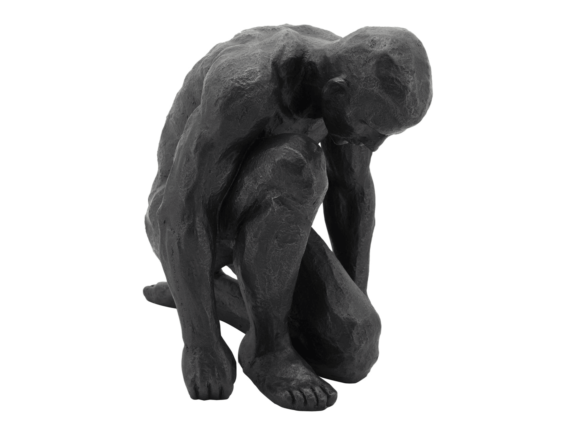 The Kneeling Man Sculpture - Euro Living Furniture