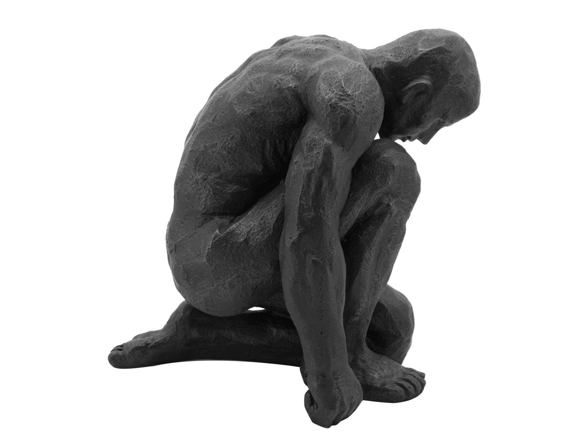 The Kneeling Man Sculpture - Euro Living Furniture