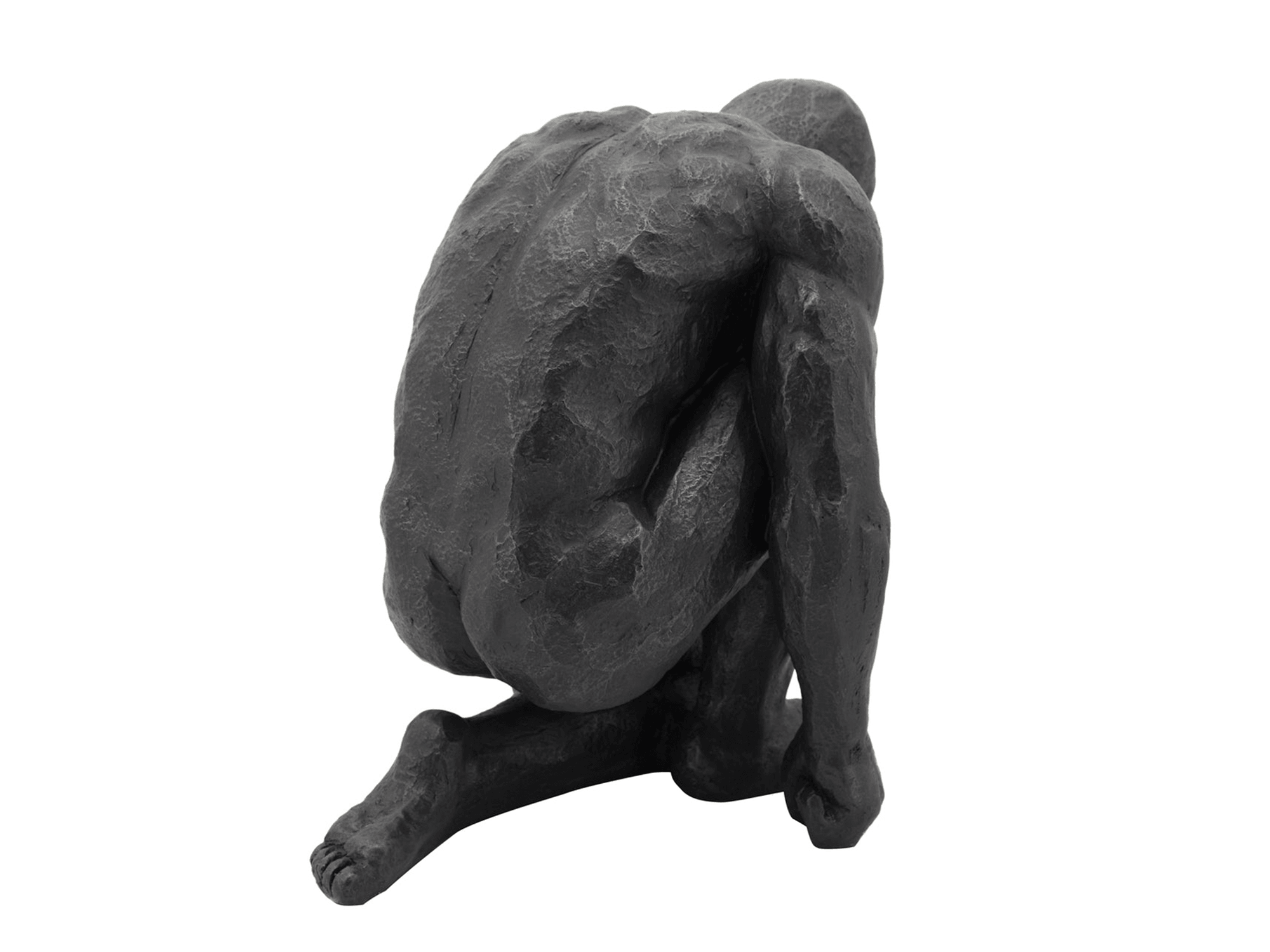 The Kneeling Man Sculpture - Euro Living Furniture