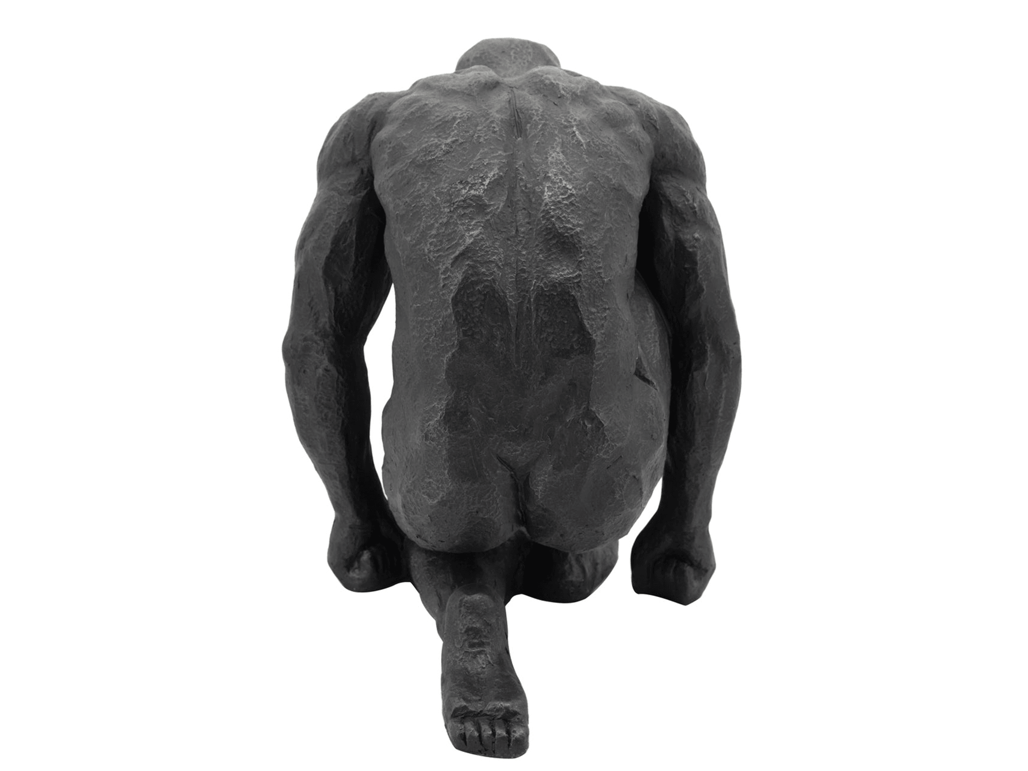 The Kneeling Man Sculpture - Euro Living Furniture
