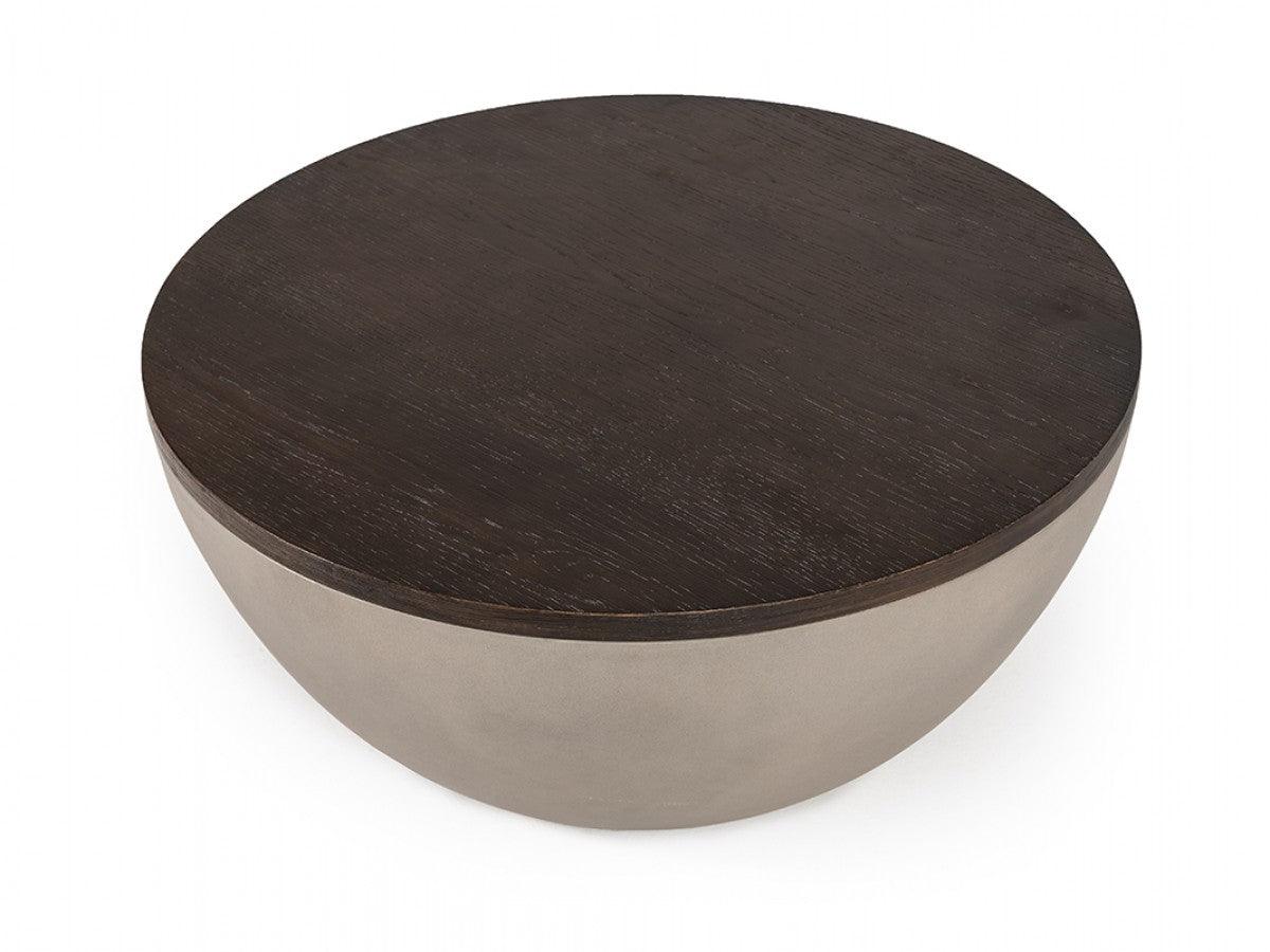 Half Drum Coffee Table - Euro Living Furniture