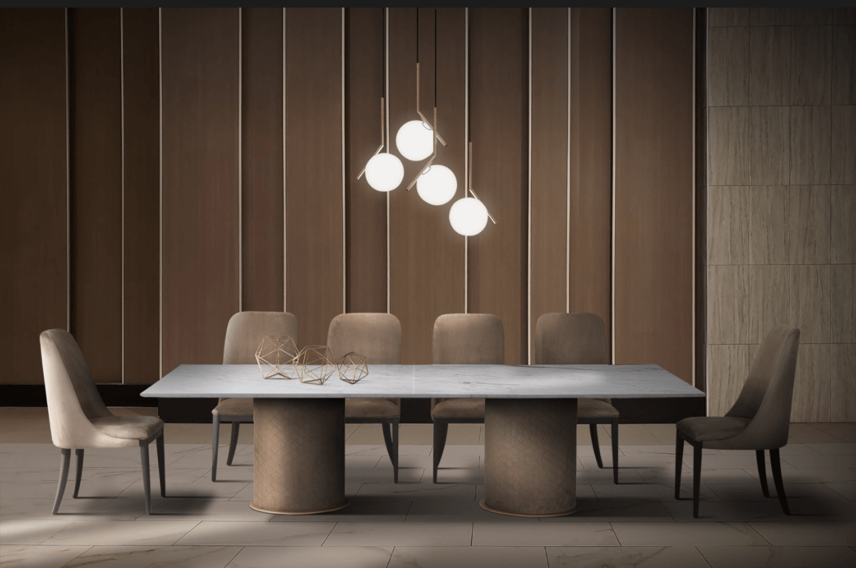 Grand Dining Table - Euro Living Furniture