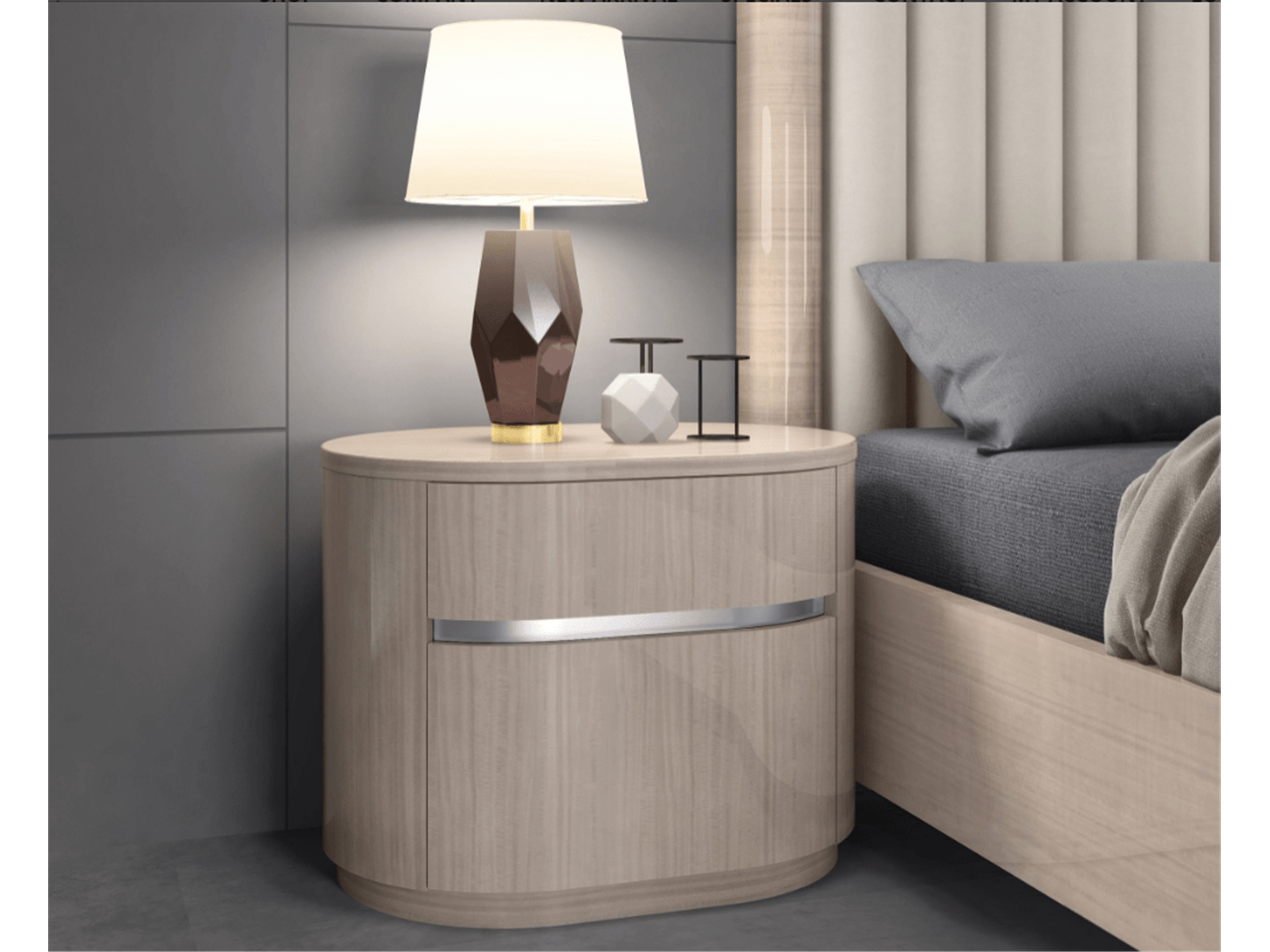 Ocean Bedroom Set - Euro Living Furniture