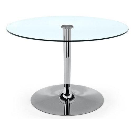Planet Round Glass Table by Calligaris - Euro Living Furniture