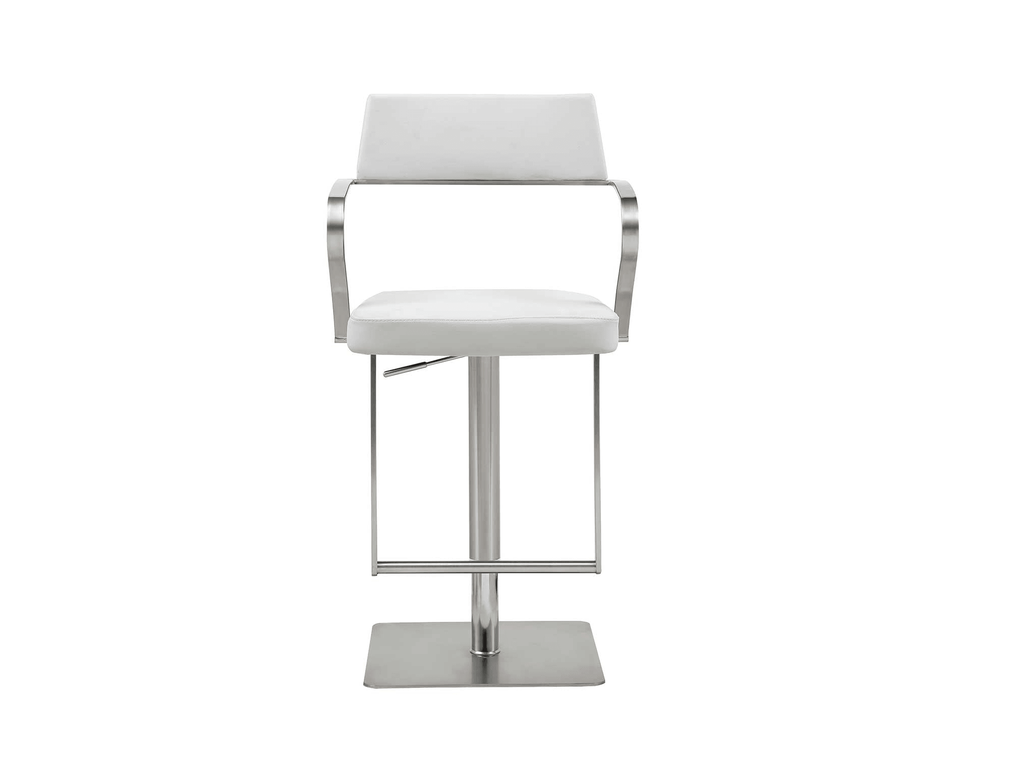 Zuri Barstool White - Euro Living Furniture