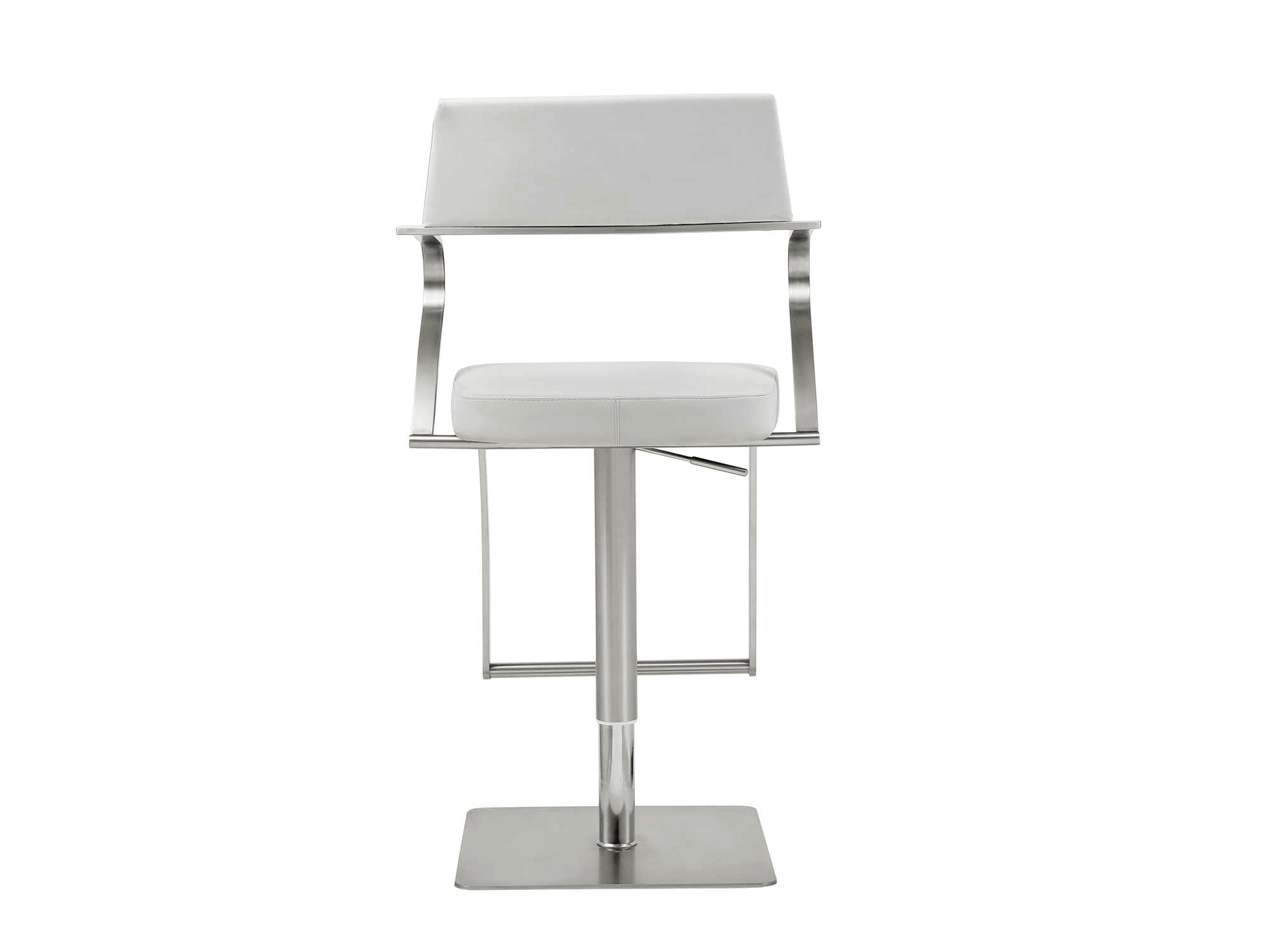 Zuri Barstool White - Euro Living Furniture