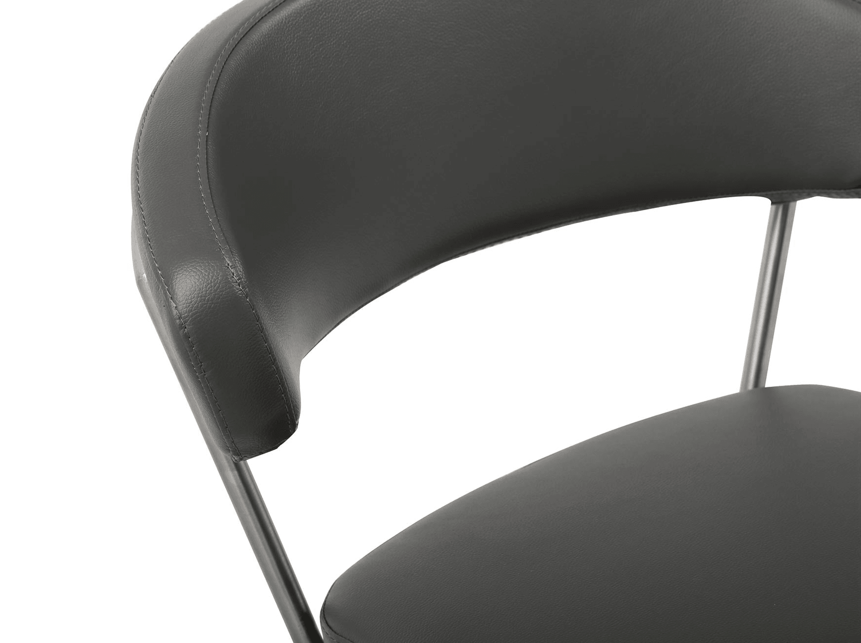 Maureen Barstool Dark Gray - Euro Living Furniture