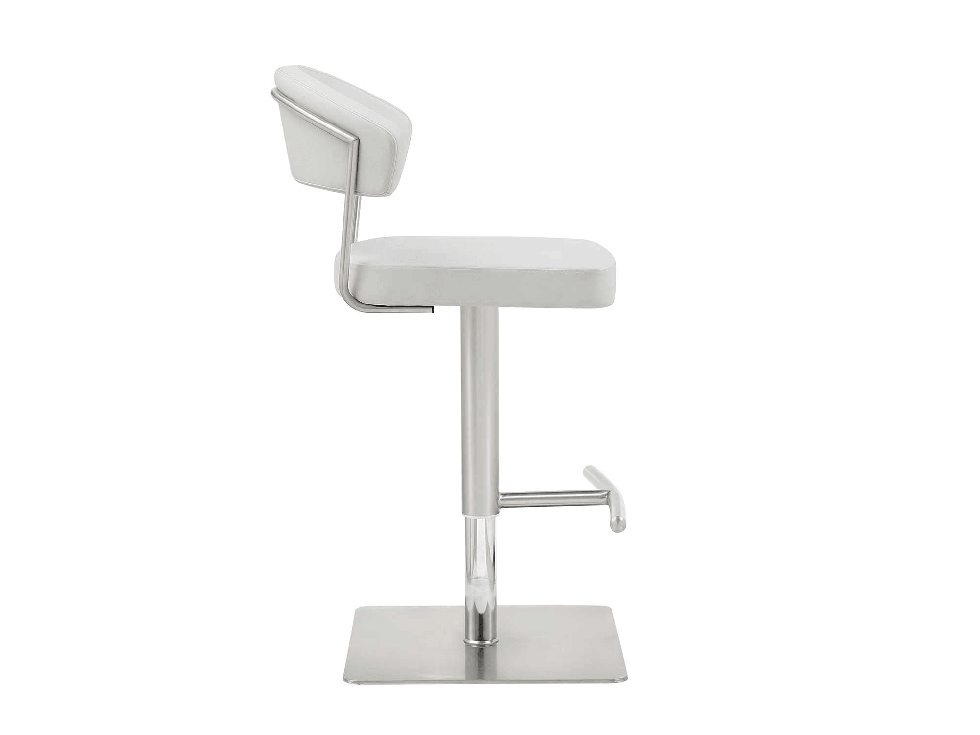 Maureen Barstool White - Euro Living Furniture