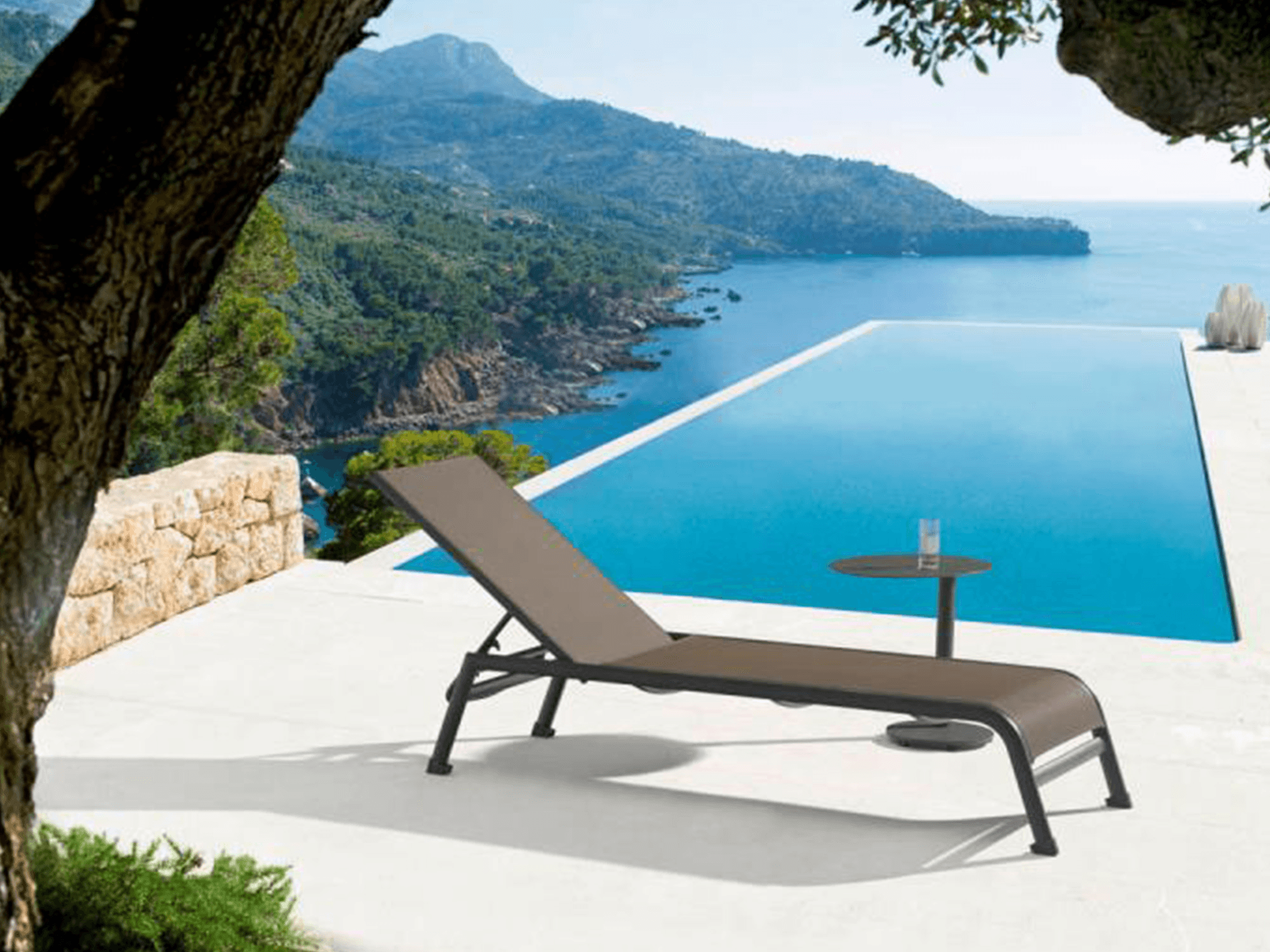 Brooke Outdoor Chaise - Euro Living Furniture