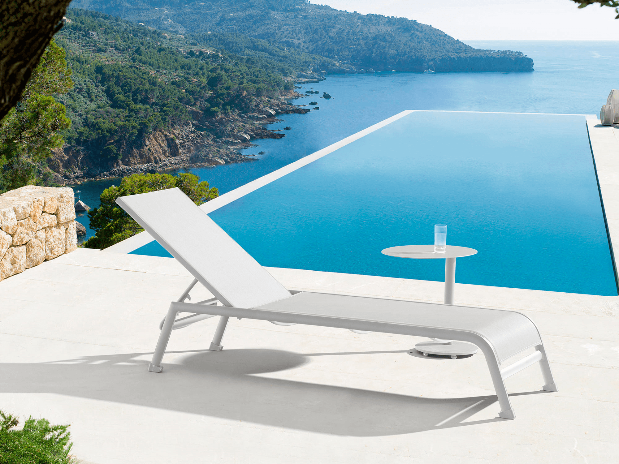 Brooke Outdoor Chaise - Euro Living Furniture