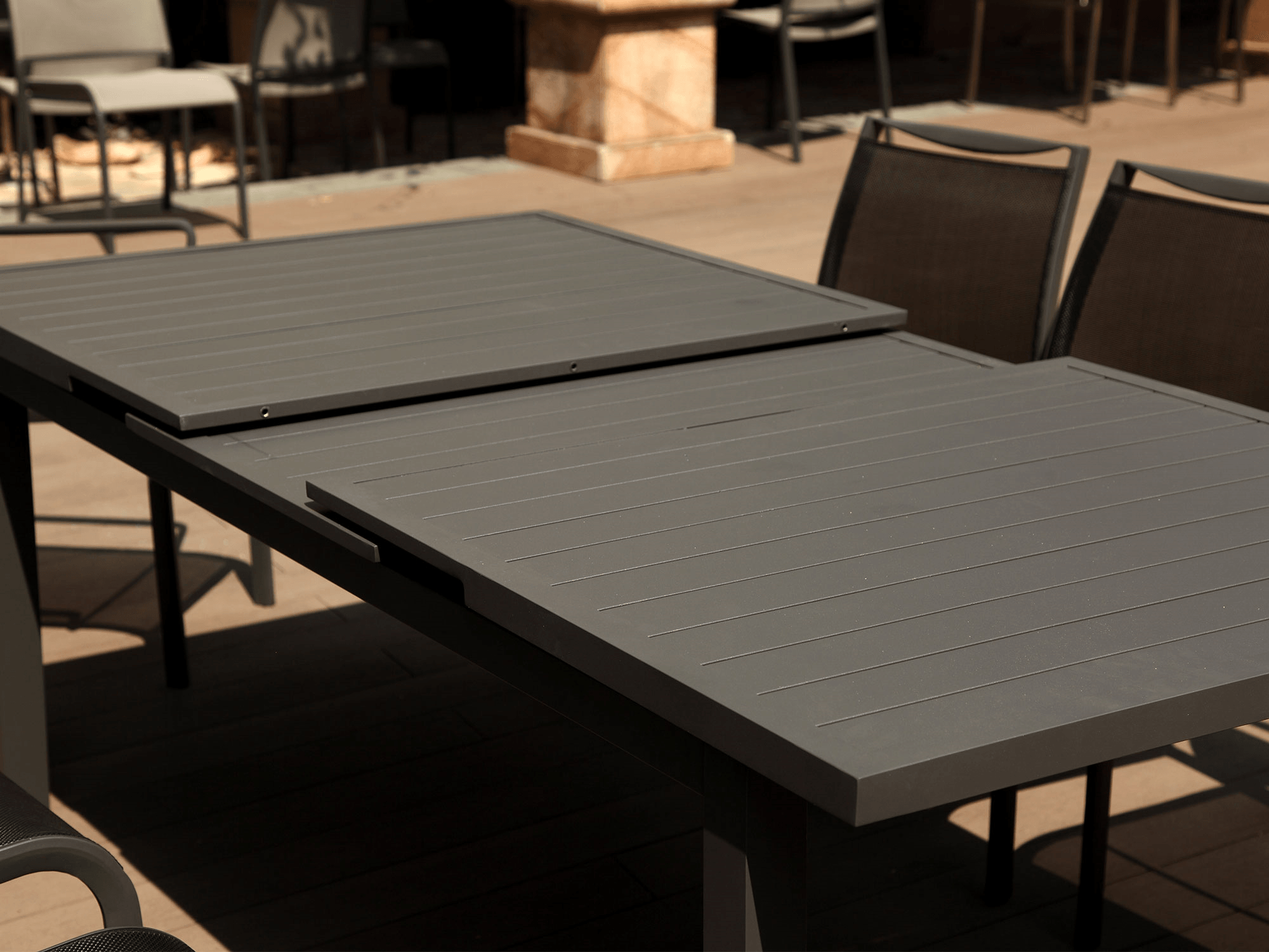Bonnie Outdoor Extendable Dining Table - Euro Living Furniture