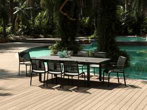 Bonnie Outdoor Extendable Dining Table - Euro Living Furniture