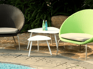 Mamie Outdoor Side Table - Euro Living Furniture