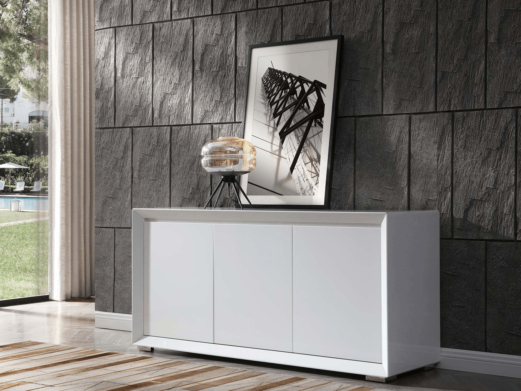 Nora Buffet - Euro Living Furniture
