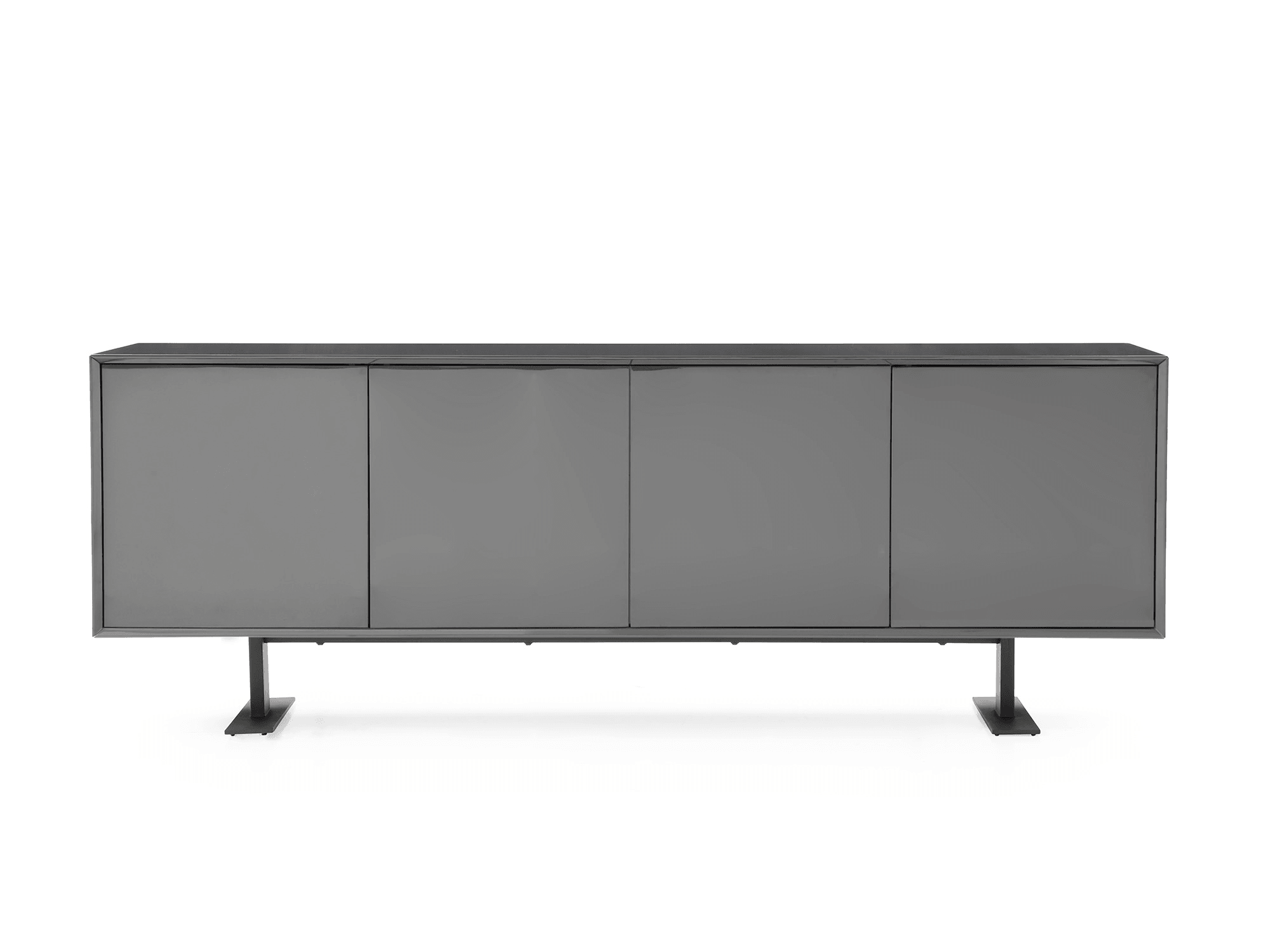 Leesa Buffet Dark Grey - Euro Living Furniture