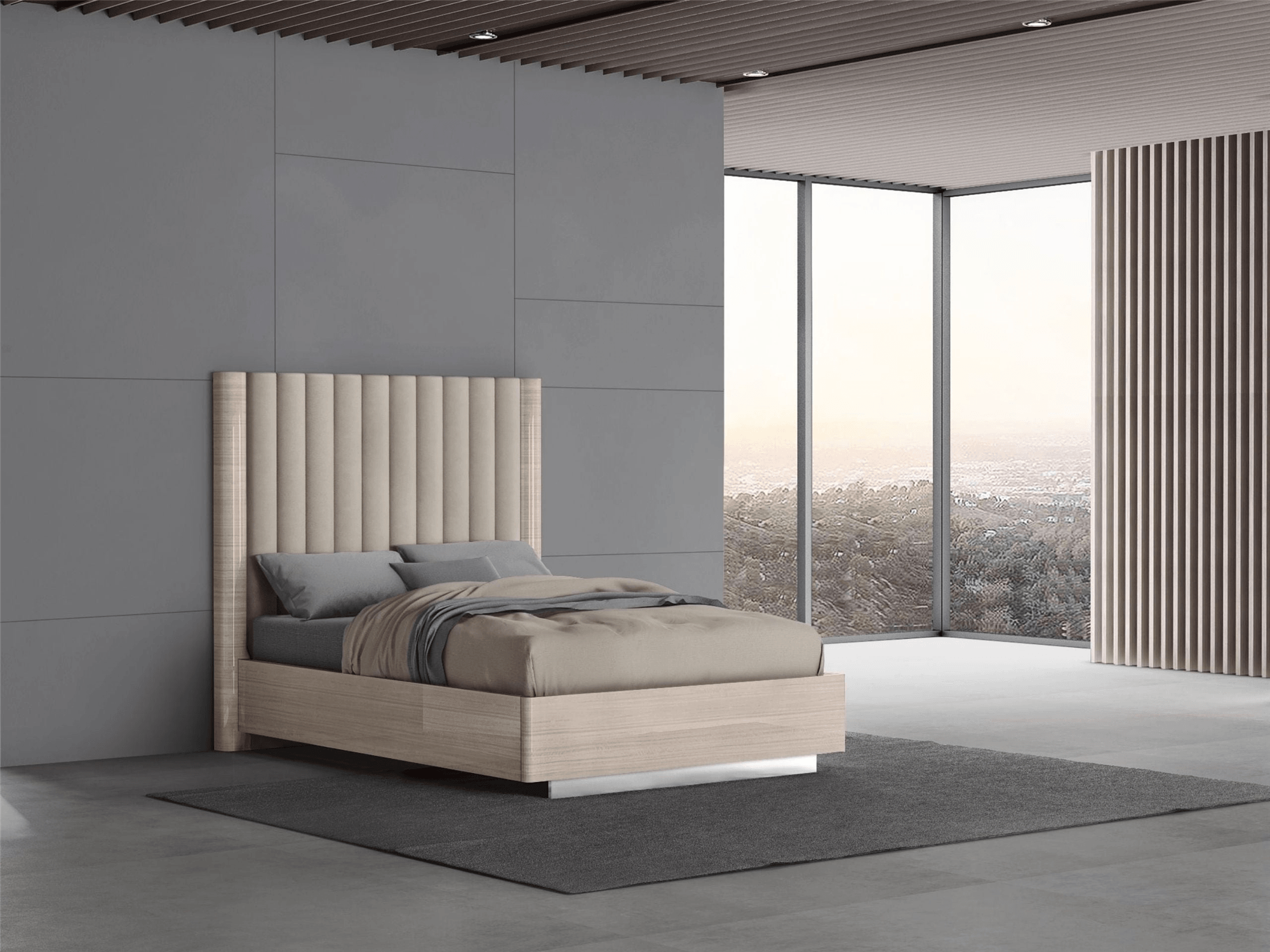 Waves Bed - Euro Living Furniture