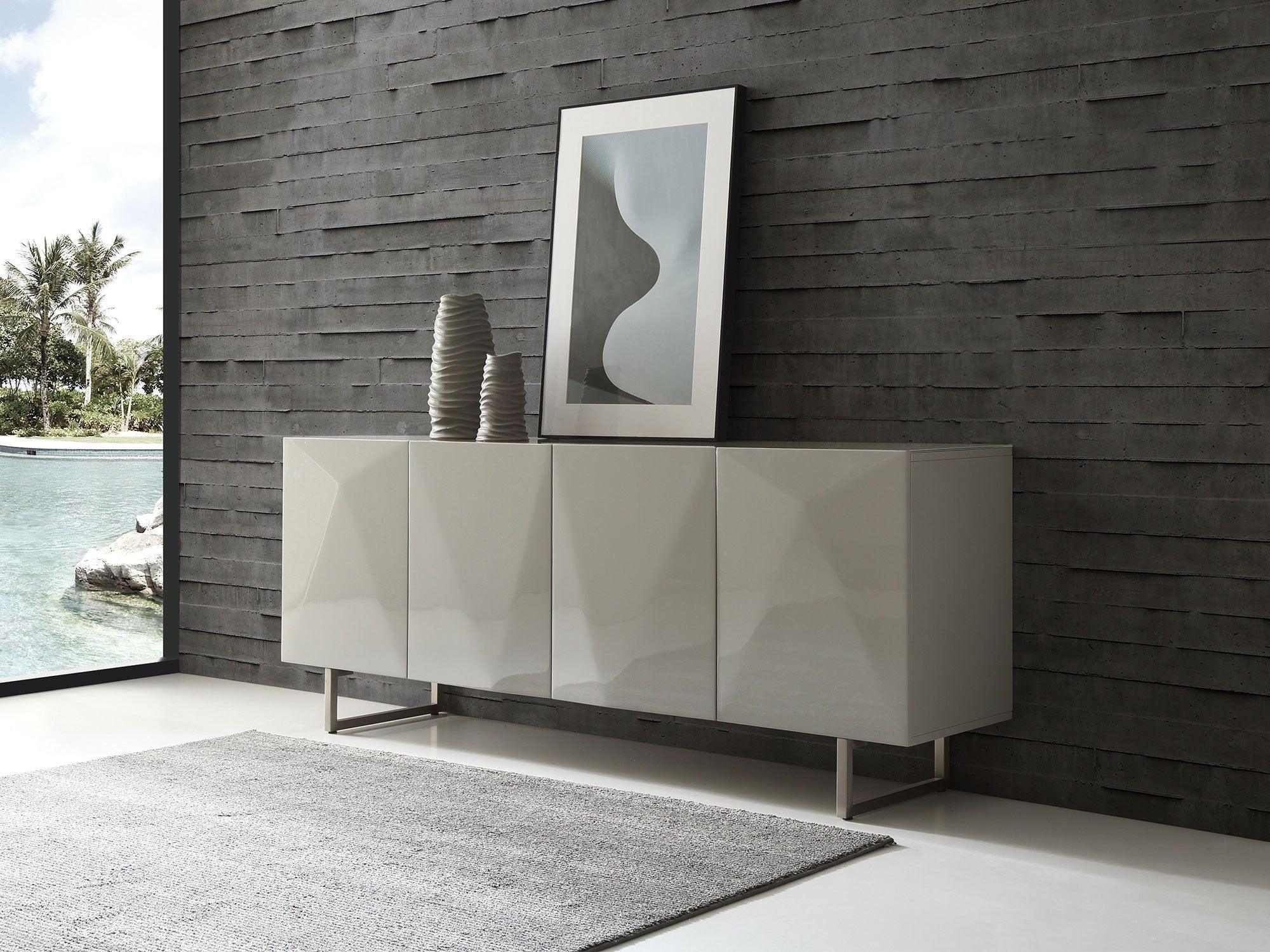 Posh Grey Buffet - Euro Living Furniture