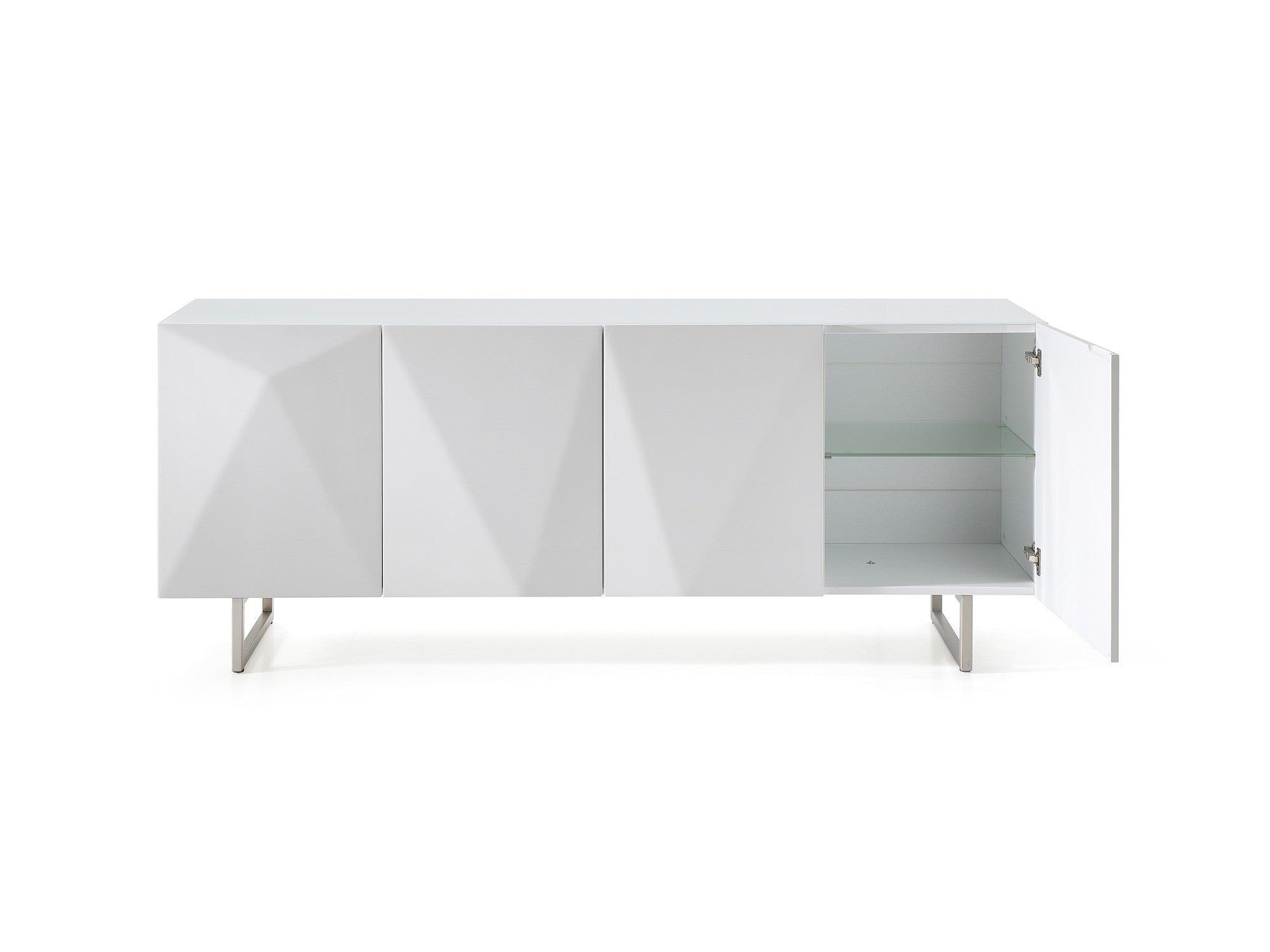 Posh Grey Buffet - Euro Living Furniture